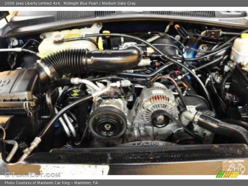 Midnight Blue Pearl / Medium Slate Gray 2006 Jeep Liberty Limited 4x4
