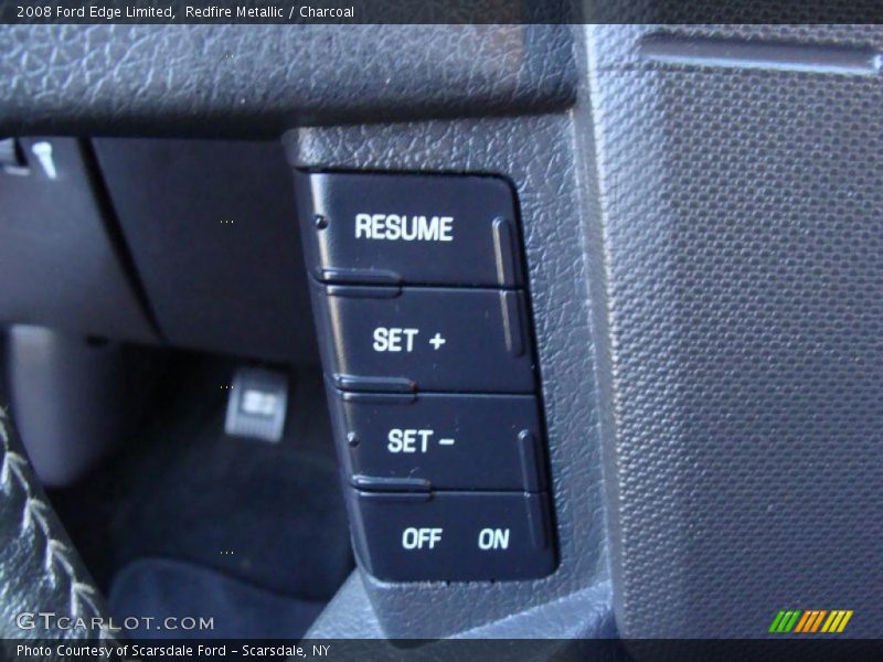 Redfire Metallic / Charcoal 2008 Ford Edge Limited