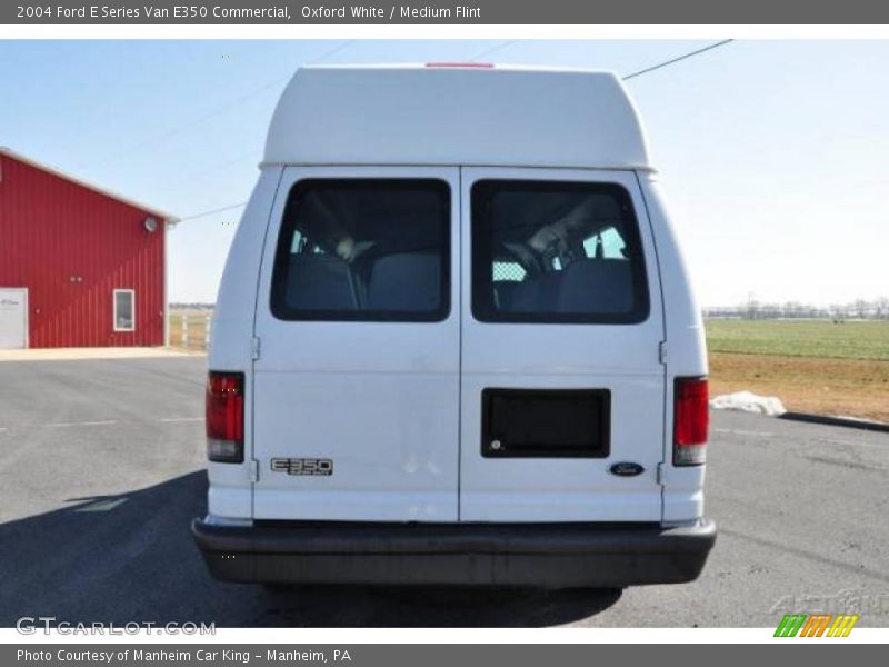 Oxford White / Medium Flint 2004 Ford E Series Van E350 Commercial