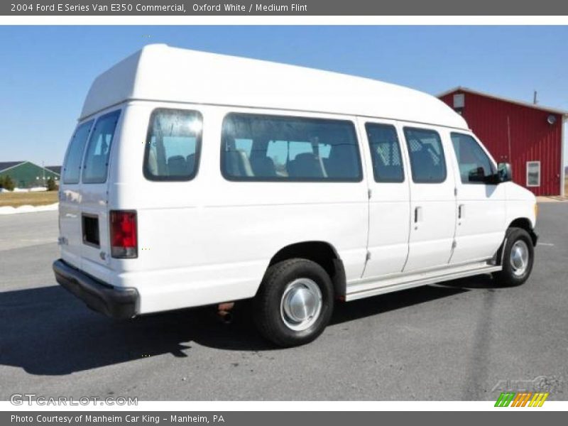 Oxford White / Medium Flint 2004 Ford E Series Van E350 Commercial