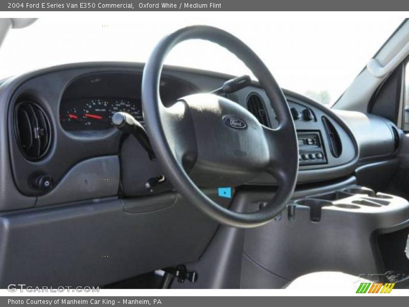 Oxford White / Medium Flint 2004 Ford E Series Van E350 Commercial