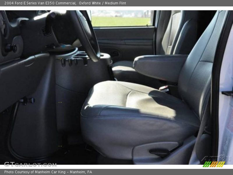 Oxford White / Medium Flint 2004 Ford E Series Van E350 Commercial
