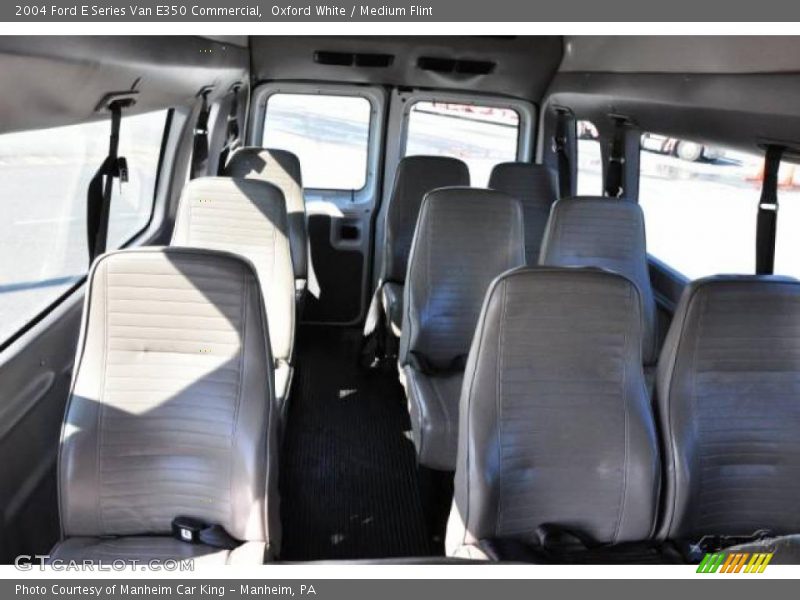 Oxford White / Medium Flint 2004 Ford E Series Van E350 Commercial