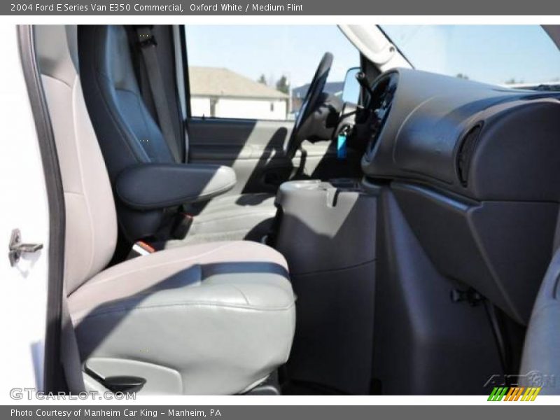 Oxford White / Medium Flint 2004 Ford E Series Van E350 Commercial