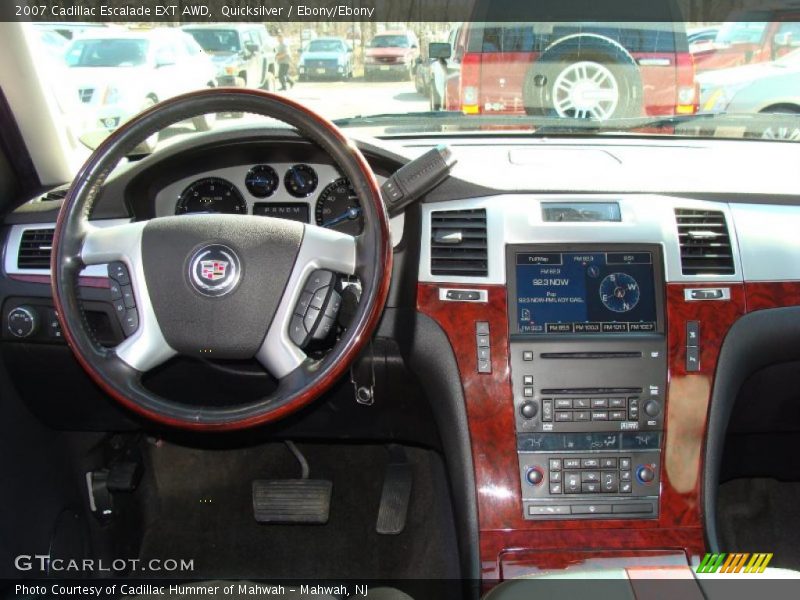 Quicksilver / Ebony/Ebony 2007 Cadillac Escalade EXT AWD