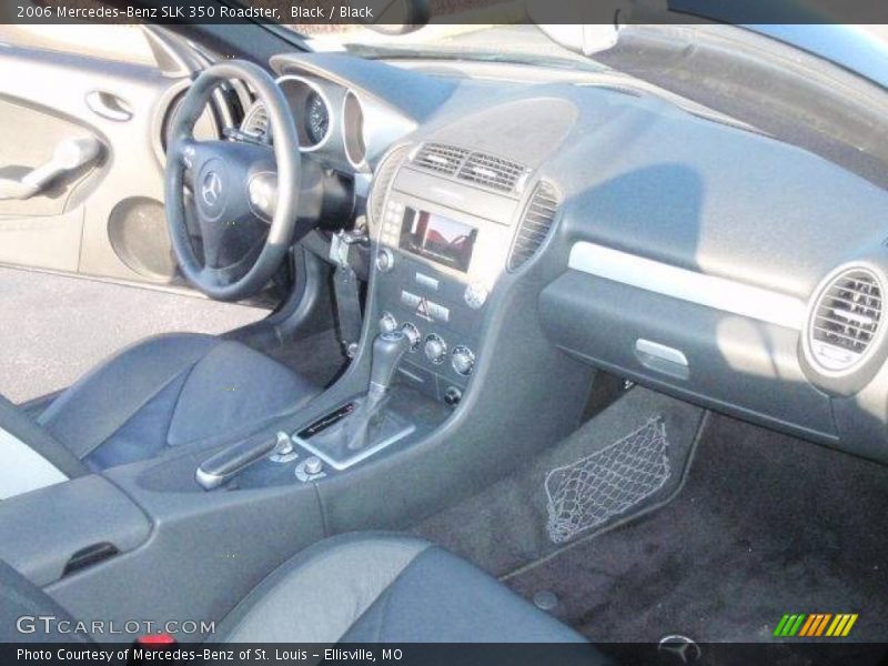 Black / Black 2006 Mercedes-Benz SLK 350 Roadster