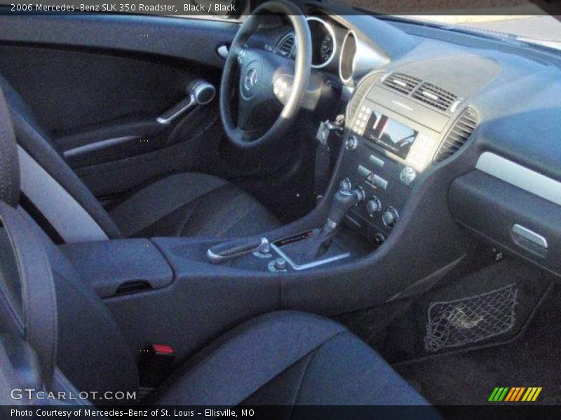 Black / Black 2006 Mercedes-Benz SLK 350 Roadster