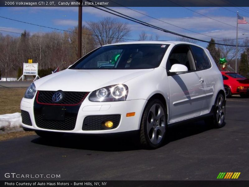 Candy White / Black Leather 2006 Volkswagen GTI 2.0T