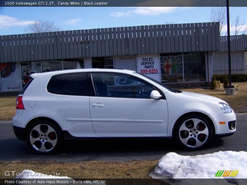 Candy White / Black Leather 2006 Volkswagen GTI 2.0T