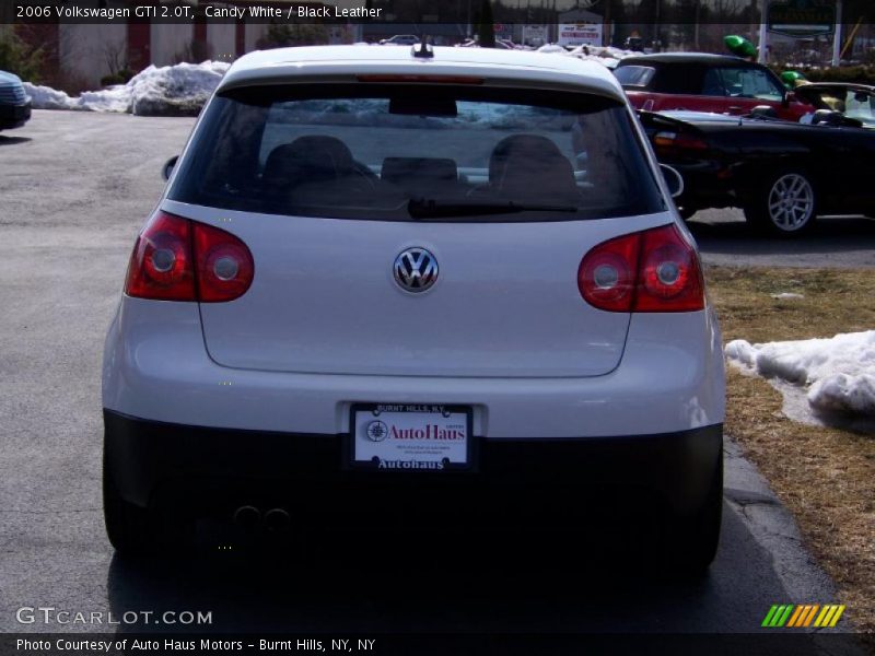 Candy White / Black Leather 2006 Volkswagen GTI 2.0T