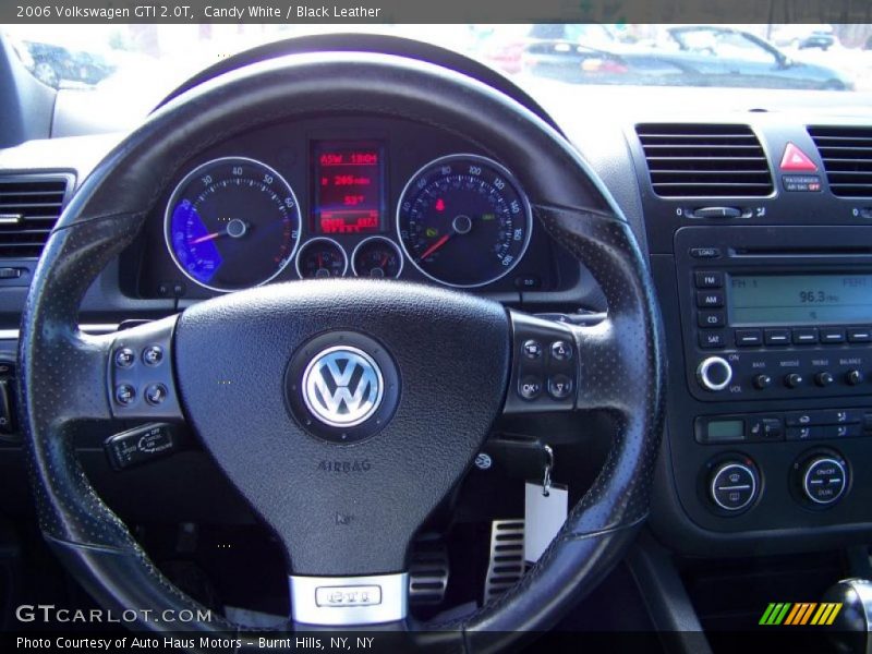 Candy White / Black Leather 2006 Volkswagen GTI 2.0T