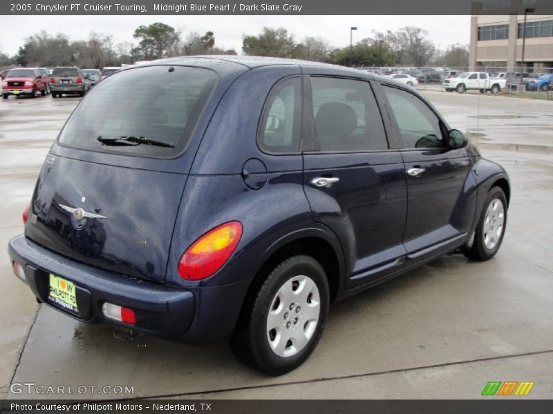 Midnight Blue Pearl / Dark Slate Gray 2005 Chrysler PT Cruiser Touring