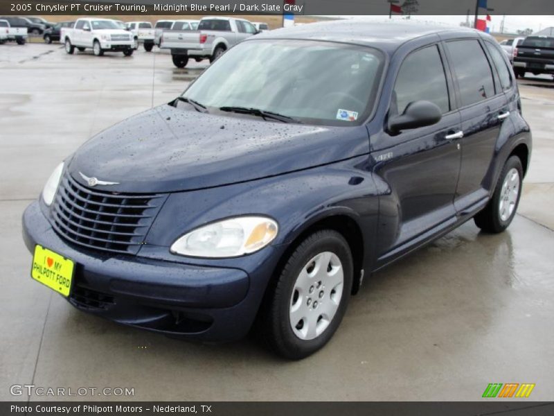 Midnight Blue Pearl / Dark Slate Gray 2005 Chrysler PT Cruiser Touring
