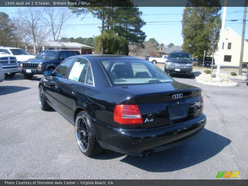 Brilliant Black / Onyx 1999 Audi A4 2.8 Sedan