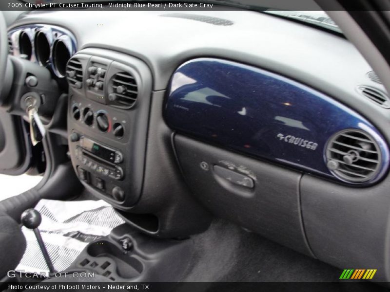 Midnight Blue Pearl / Dark Slate Gray 2005 Chrysler PT Cruiser Touring