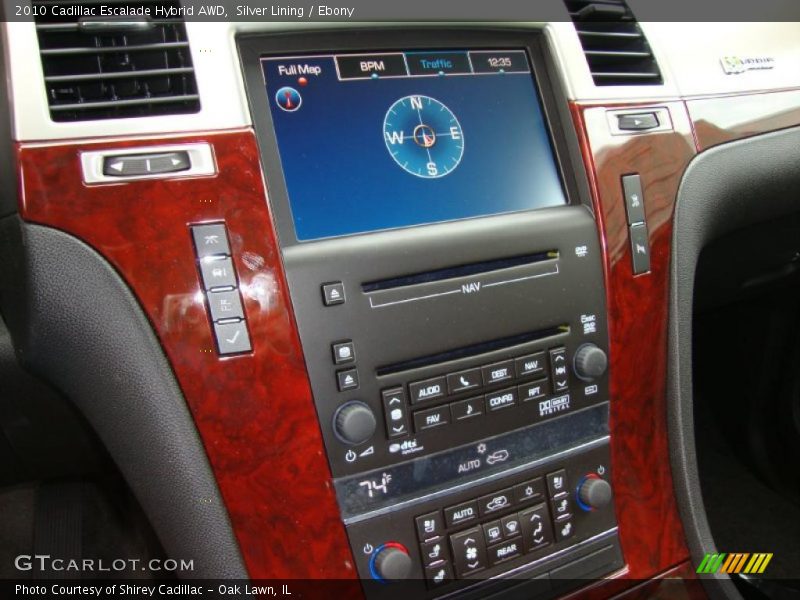 Silver Lining / Ebony 2010 Cadillac Escalade Hybrid AWD
