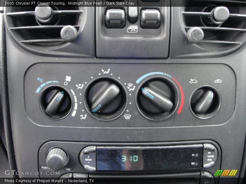 Midnight Blue Pearl / Dark Slate Gray 2005 Chrysler PT Cruiser Touring