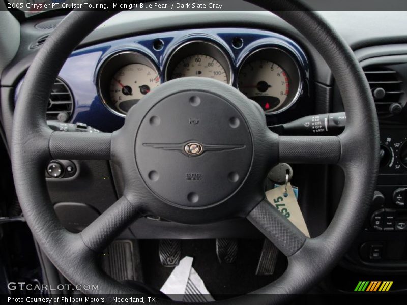 Midnight Blue Pearl / Dark Slate Gray 2005 Chrysler PT Cruiser Touring