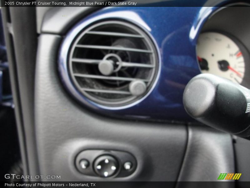 Midnight Blue Pearl / Dark Slate Gray 2005 Chrysler PT Cruiser Touring