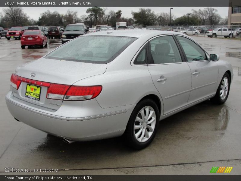 Bright Silver / Gray 2007 Hyundai Azera Limited