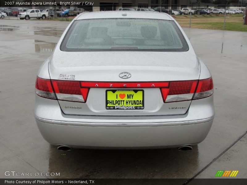 Bright Silver / Gray 2007 Hyundai Azera Limited