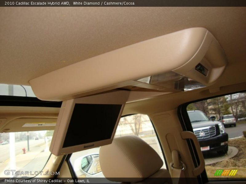 White Diamond / Cashmere/Cocoa 2010 Cadillac Escalade Hybrid AWD