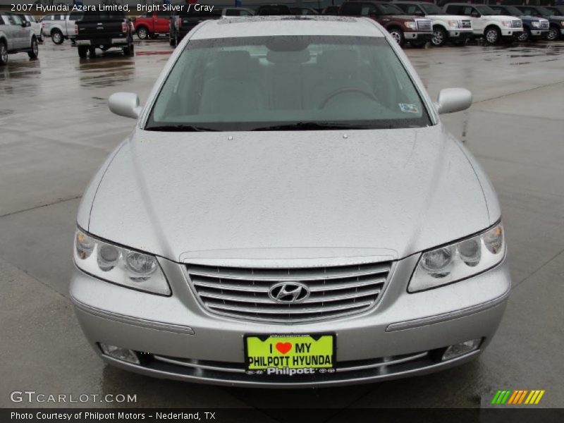 Bright Silver / Gray 2007 Hyundai Azera Limited