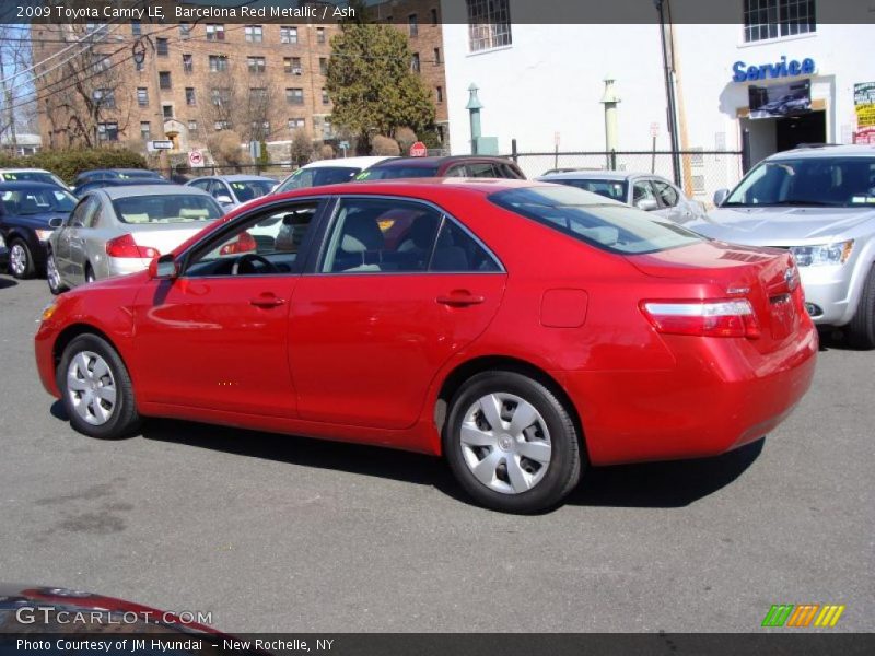 Barcelona Red Metallic / Ash 2009 Toyota Camry LE