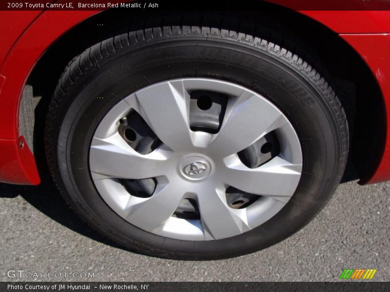 Barcelona Red Metallic / Ash 2009 Toyota Camry LE
