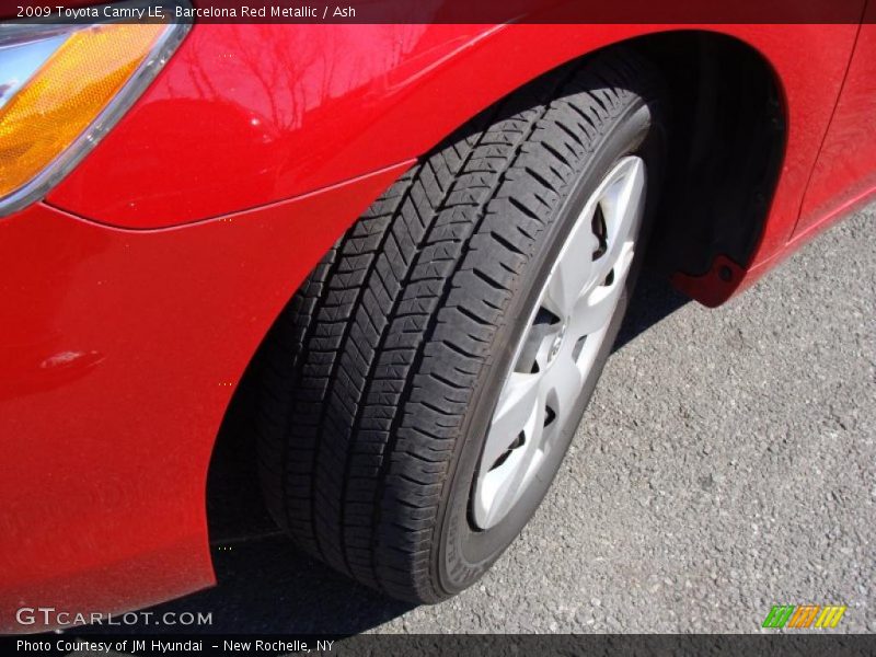 Barcelona Red Metallic / Ash 2009 Toyota Camry LE