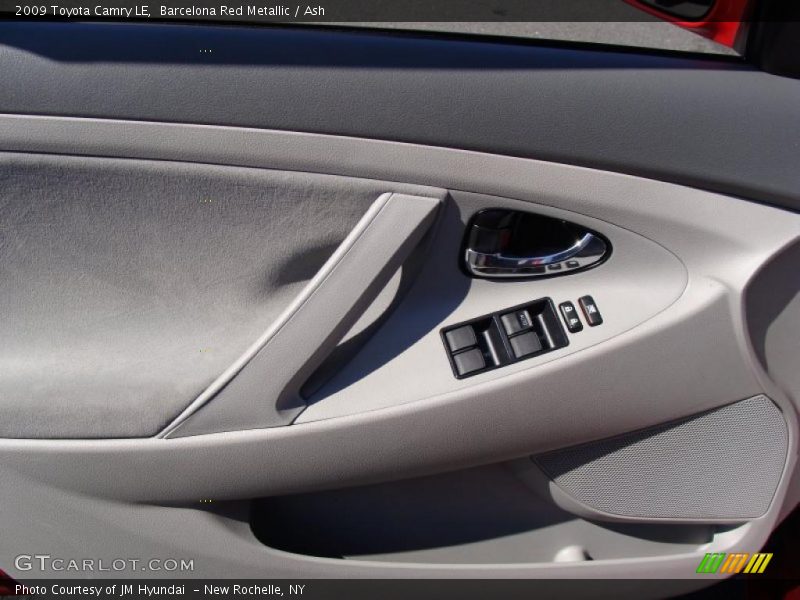 Barcelona Red Metallic / Ash 2009 Toyota Camry LE