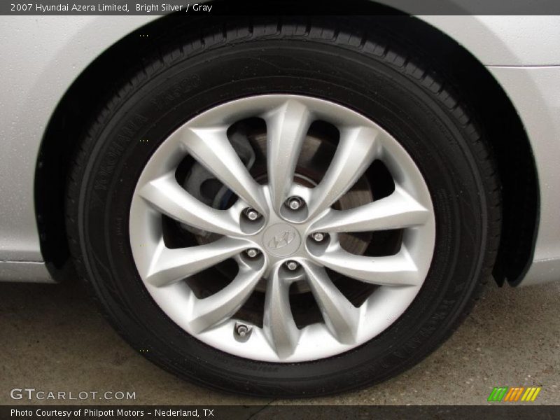 Bright Silver / Gray 2007 Hyundai Azera Limited