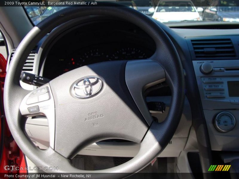 Barcelona Red Metallic / Ash 2009 Toyota Camry LE