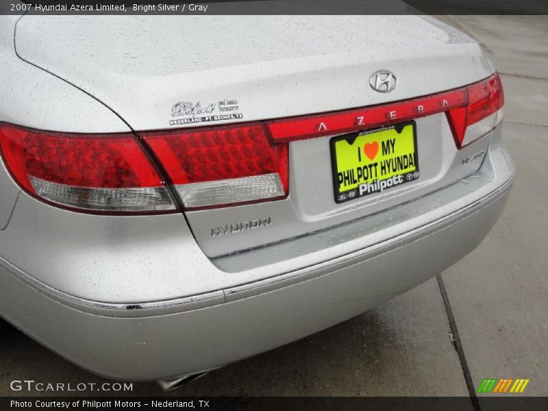 Bright Silver / Gray 2007 Hyundai Azera Limited