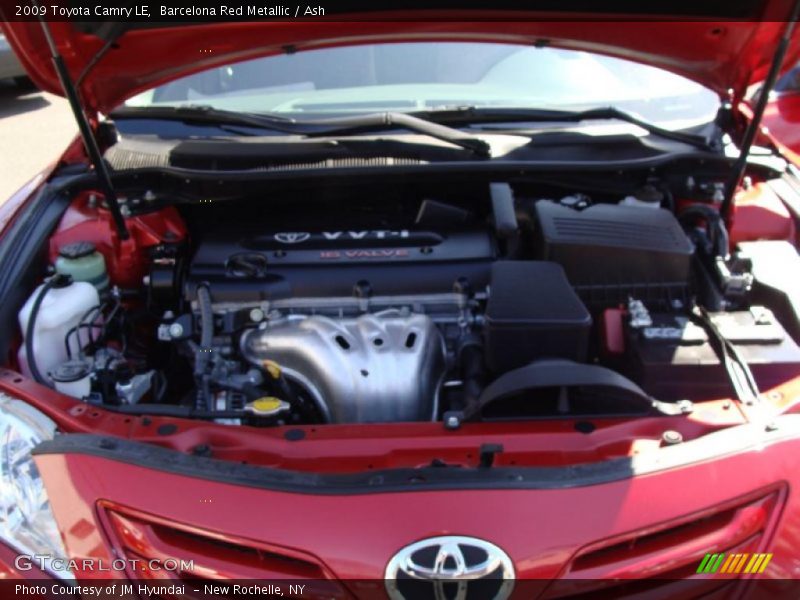 Barcelona Red Metallic / Ash 2009 Toyota Camry LE