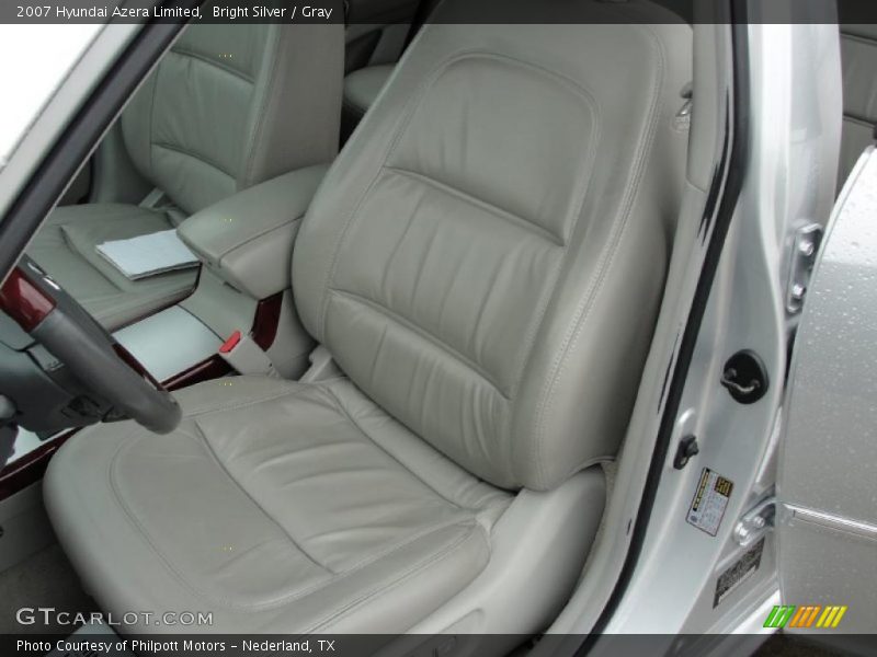 Bright Silver / Gray 2007 Hyundai Azera Limited