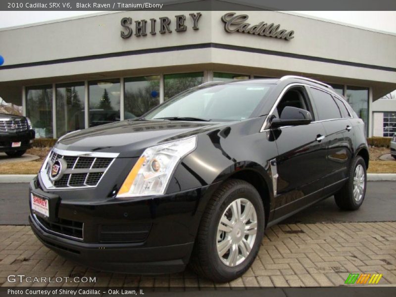Black Raven / Titanium/Ebony 2010 Cadillac SRX V6