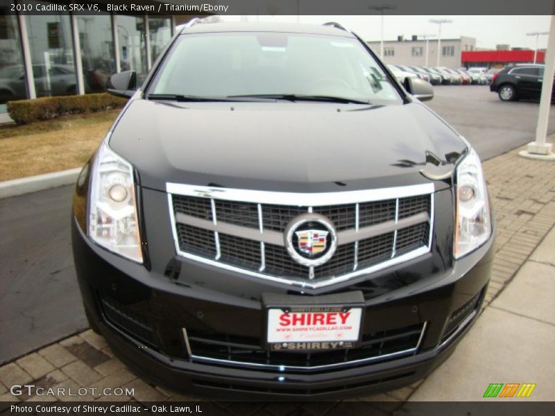Black Raven / Titanium/Ebony 2010 Cadillac SRX V6