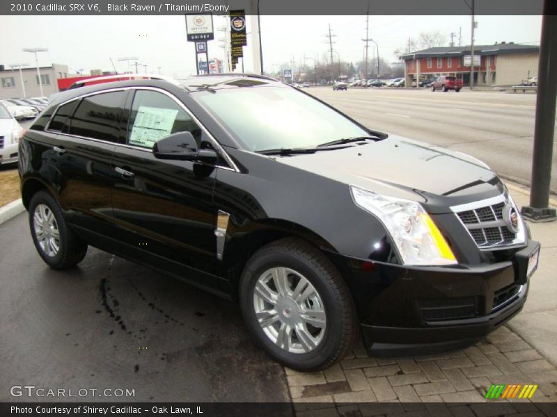 Black Raven / Titanium/Ebony 2010 Cadillac SRX V6