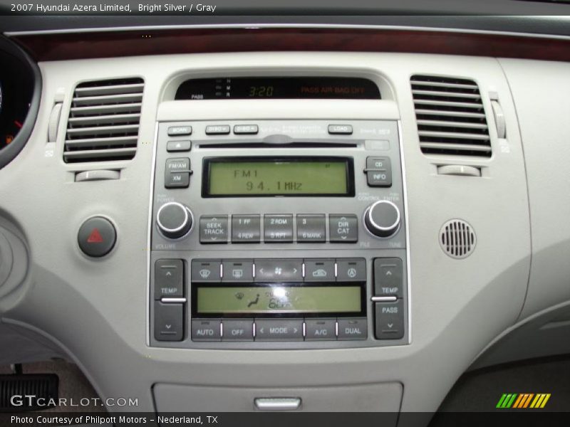 Bright Silver / Gray 2007 Hyundai Azera Limited
