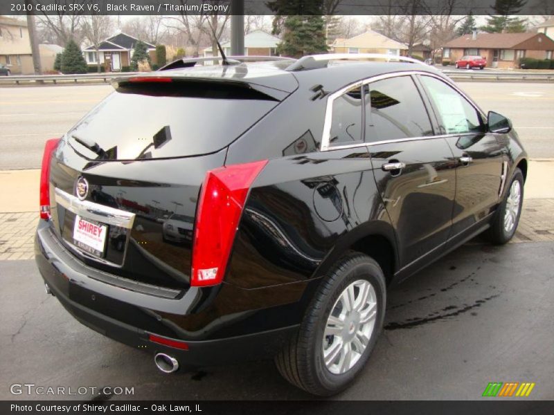 Black Raven / Titanium/Ebony 2010 Cadillac SRX V6