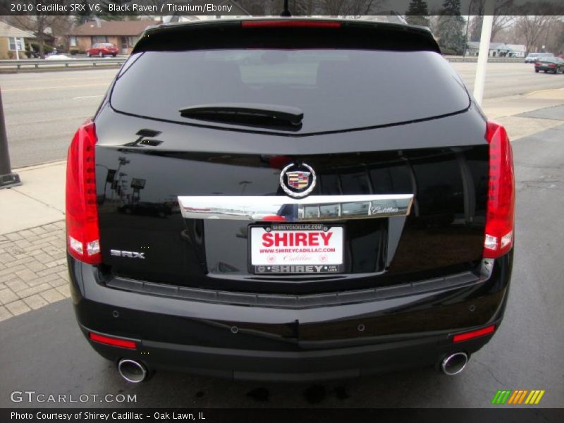 Black Raven / Titanium/Ebony 2010 Cadillac SRX V6