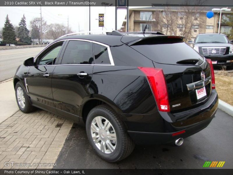 Black Raven / Titanium/Ebony 2010 Cadillac SRX V6