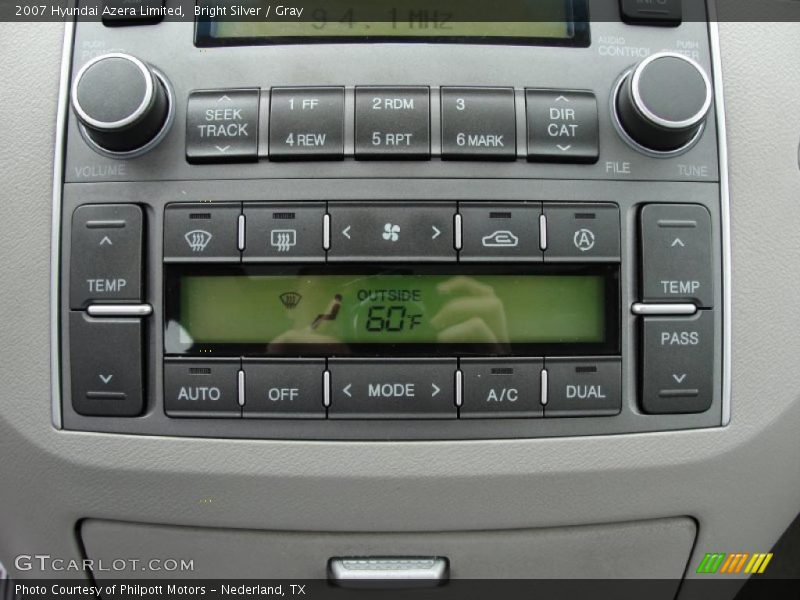 Bright Silver / Gray 2007 Hyundai Azera Limited