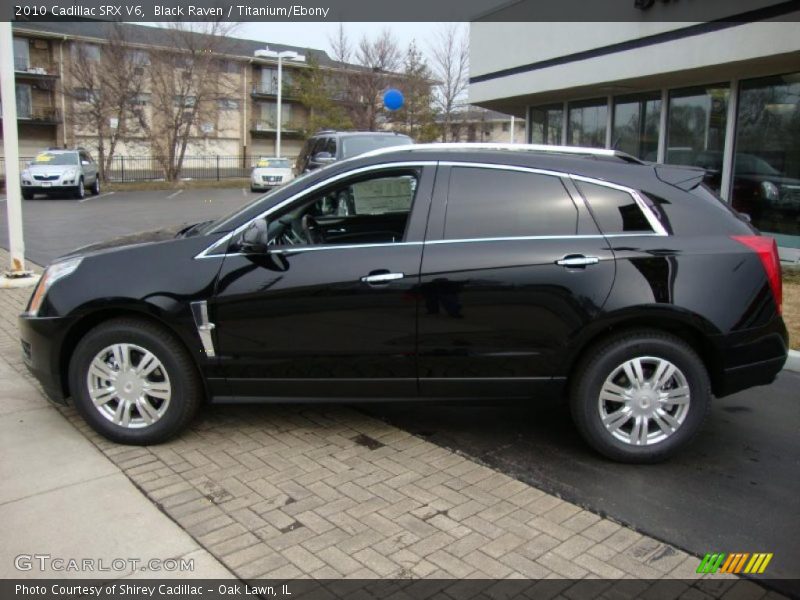 Black Raven / Titanium/Ebony 2010 Cadillac SRX V6