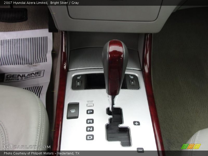 Bright Silver / Gray 2007 Hyundai Azera Limited