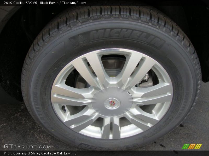 Black Raven / Titanium/Ebony 2010 Cadillac SRX V6