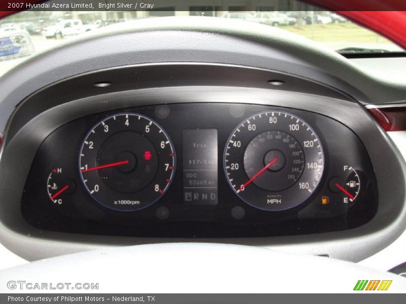 Bright Silver / Gray 2007 Hyundai Azera Limited