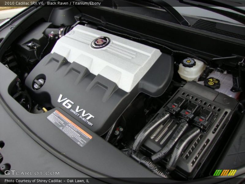 Black Raven / Titanium/Ebony 2010 Cadillac SRX V6