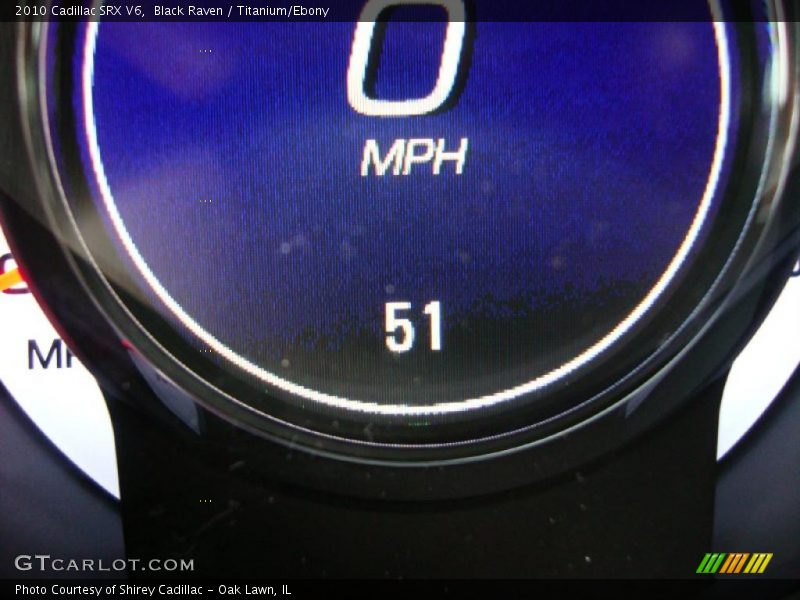 Black Raven / Titanium/Ebony 2010 Cadillac SRX V6